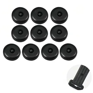 SYQZMYA 10er Set Gurtstopper Auto,Sicherheitsgurt Halter Schwarz Universal | Robuste rutschfeste Gurtstopper für Auto und SUV, halten Sicherheitsgurte sicher und verbessern den Fahrkomfort
