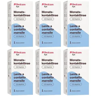 Redcare Monatslinse -3,5 5er-Pack 6x1 St Kontaktlinsen