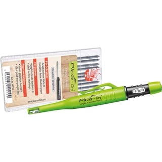 Pica Marker Dry Longlife Automatic Pen 3030 + 10 St. Graphit-Mine 4050, Ersatzminen, Härte H