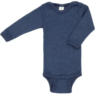 Engel Naturtextilien Engel Baby Langarm-Body mit Druckverschluss aus Wolle / 50/56