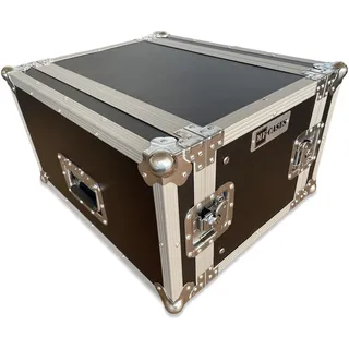 Effektrack 30cm Butterfly Verschluss Flightcase Side Rack Case 19" MF-Cases (6HE)