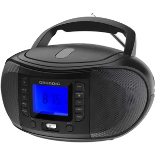 Grundig GRB 3500 Radio, CD-Player, Schwarz