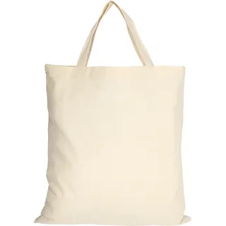 5er | 15er | 50er Pack Baumwolltasche - 28 Farben | mit zwei kurzen Henkeln | 38x42cm | Jutebeutel | Einkaufstasche | unbedruckt, natur