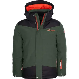 TROLLKIDS Trollkids, Ski-/ Snowboardjacke Norefjell in Khaki - 92