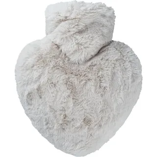 Hugo Frosch Wärmflasche Herz Langhaar-Flausch