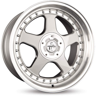 Keskin Tuning Keskin KT1 Klassik silver lip polish 10x18 ET25 5x100 72,6,