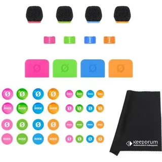 RØDE Microphones Rode Colors 3 Identifikations-Set mit Mikrofasertuch
