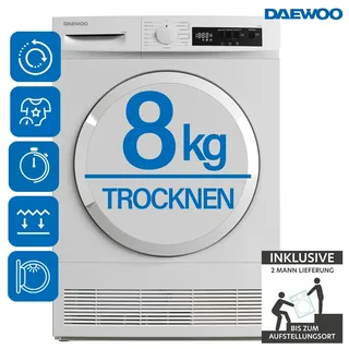 Daewoo T8CT1W0DE Kondenstrockner (8 kg)