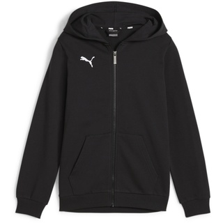 Puma teamGOAL Casuals Kapuzenjacke Jungen 03 black/white 164