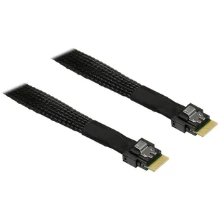 Inter-Tech SFF-8654 4i 70 cm Schwarz
