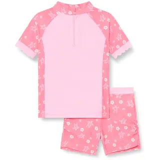 Playshoes Kinder UV-Schutz Bade-Set Hawaii - Pink,Rosa | 74/80