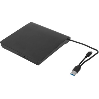 Externes DVD-Laufwerkgehäuse, tragbares USB 3.0 optisches Laufwerk für Laptop Brenner-Recorder für 12,7mm-9,5mm SATA DVD-RW Laufwerke