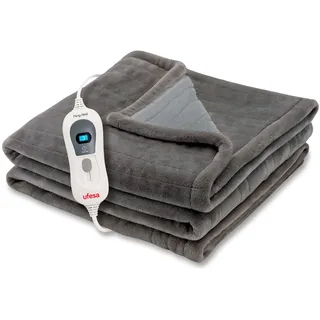 Ufesa Softy Fleece Elektrische Wärmedecke 150 x 100 cm Grau
