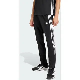 adidas Workout Essentials All-Set 3-Streifen Jogginghose Schwarz/Weiß S