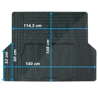 JOM Kofferraummatte zuschneidbar 140x108 cm 20695