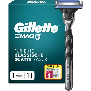 Gillette Mach3 Rasierer + Rasierklingen 1 St. 