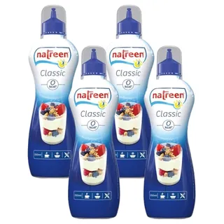 Natreen natreen® Süßstoff Classic Feine Süße Flüssig 250 ml (1x 250 ml) (Packung mit 4)