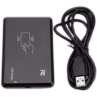 USB 125Khz Kontaktloser Kartenleser ID-Kartenleser, 1 Stück | USB RFID-Kartenleser ID-Kartenleser EM4100 Kontaktloser Kartenleser mit LED-Display/Summer