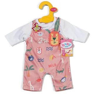 Zapf BABY born Dschungel Strampler 43cm
