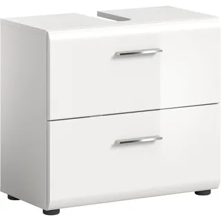 xonox.home Waschbeckenunterschrank Ice weiß Hochglanz