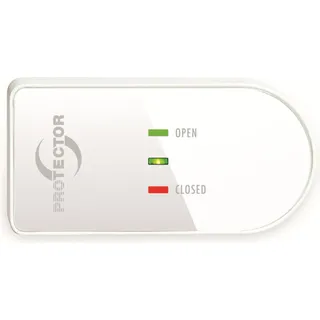 m-e AS 5020/6020.3 Zusazsender für Funk-Abluftsteuerung, 434 MHz, LED Anzeige, weiß (41052)