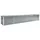 480 x 80 x 77 cm Grau
