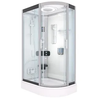 AcquaVapore AquaVapore Dusche Duschkabine D60-70T2R-EC Duschtempel Sauna 80x120 cm