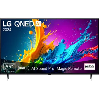 55QNED80T6A 55" 4K QNED Smart TV