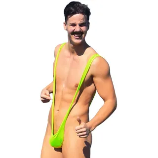 MikaMax Borat Mankini - Grün - One Size - Grün