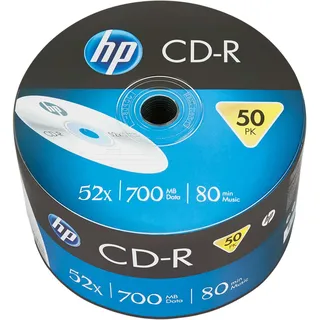 HP CD-R 700MB (80min) 52x 50-spindl Bulk