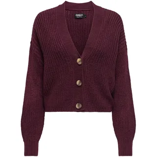 Only ONLCAROL NICE L/S CARDIGAN rot S