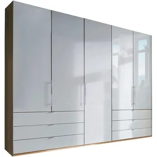 Wiemann Loft 250 x 216 x 58 cm weiß/eiche