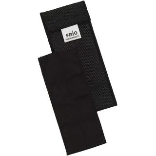 FRIO Einzel Diabetiker Insulin Kühltasche 18 x 61⁄2 cm Schwarz | Für 1 Insulin Pen | Kühlt mit kaltem Wasser I Keine Kühlakkus oder Stromquellen notwendig | Wiederverwendbar