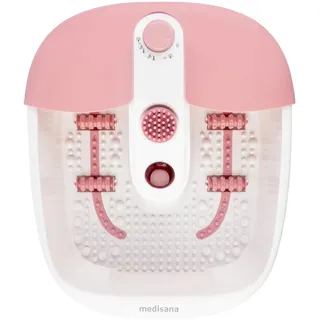 Medisana Fußsprudelbad FS-90L Fuß Massage Vibration Rotlichtfeld - ROSA