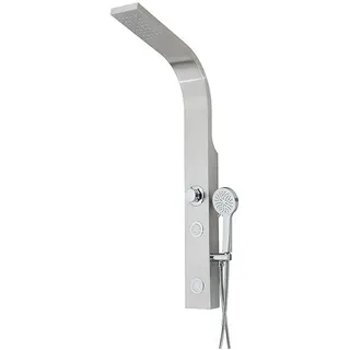 Schütte Duschpaneel Sansibar Edelstahl-Optik