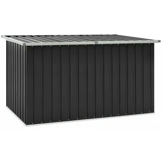 Verderoom Gartenbox Metall Gartenbox Wasserdicht XXL Auflagenbox Metall Auflagenbox XXL Kissenbox Werkzeugkasten Gerätebox Gartentruhe-Anthrazit-171 x 99 x 93 cm