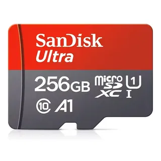 SanDisk microSDXC Ultra Speicherkarte Micro SDXC 256 GB Class 10 A1 U1