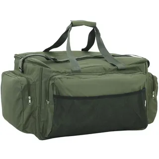 vidaXL Angeltasche Wasserdicht Dunkelgrün Oxford-Gewebe
