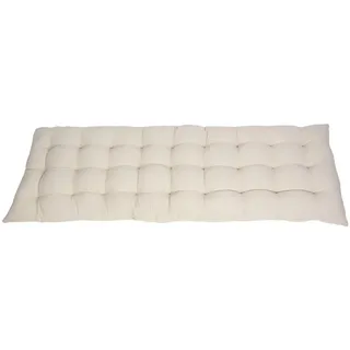 Dekoleidenschaft Bankauflage 40 x 120 cm beige 1 St.