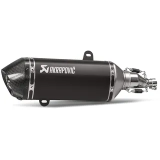 Akrapovic Slip-on Auspuff Akrapovic Vespa GTS 125cc Euro 5 schwarz