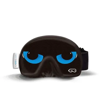 SOGGLE Skibrillen Schutz Überzug aus Mikrofaser (one Size), Farbe:Eyes 02 Blue