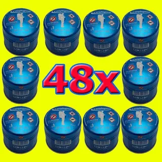 48x Gas Kartusche Gaskartuschen 190g Stechkartusche Campingkocher Gaskocher