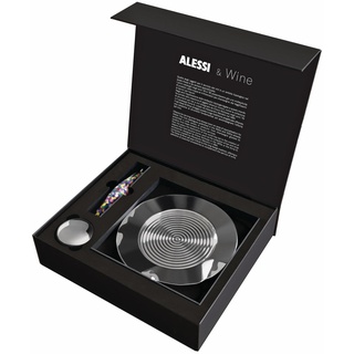 Alessi Alessi & Wine GAM32SET Design Wein-Set bestehend aus Kellnermesser und Flaschenuntersetzer