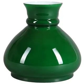 H4L Petroleumglas Lampenglas Ersatzglas Leuchtenlas Opalglas Lampenschirm Glas Ø 145mm - Höhe 165mm Grün