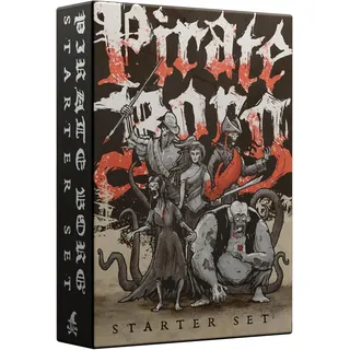 Free League Pirate Borg Starter Set - Rollenspiel ENGLISCH, Gier, Plünder und Hochsee-Abenteuer