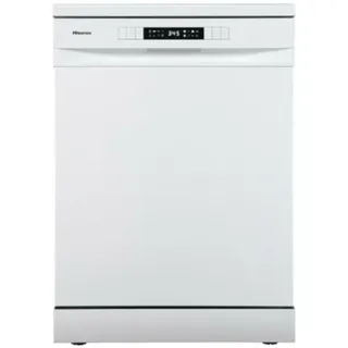 Hisense HS622E10W Geschirrspüler (freistehend, 598 mm breit, Weiß)