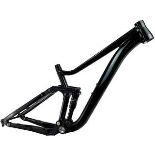 HIMALO Downhill MTB-Rahmen 27.5er/29er Federung Mountainbike Rahmen 16''/18'' DH/XC/AM Boost Steckachse Rahmen 148mm, Für 3.0'' Reifen (Size : 27.5 * 18'')