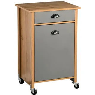 KESPER Küchenwagen Oak Holz, B/H/T: ca. 50x79x37 cm, - Oak