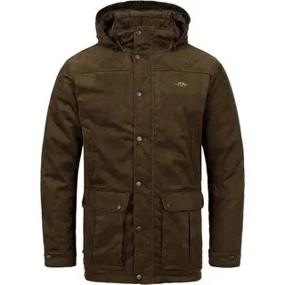 Blaser Outfits Blaser Herren-Winterjacke Suede Marlo, dunkelbraun, 3XL