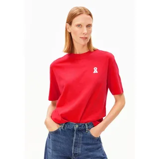 ARMEDANGELS Iconic Å TARJAA T-Shirt | Bio-Baumwoll Mix - rot XXL
